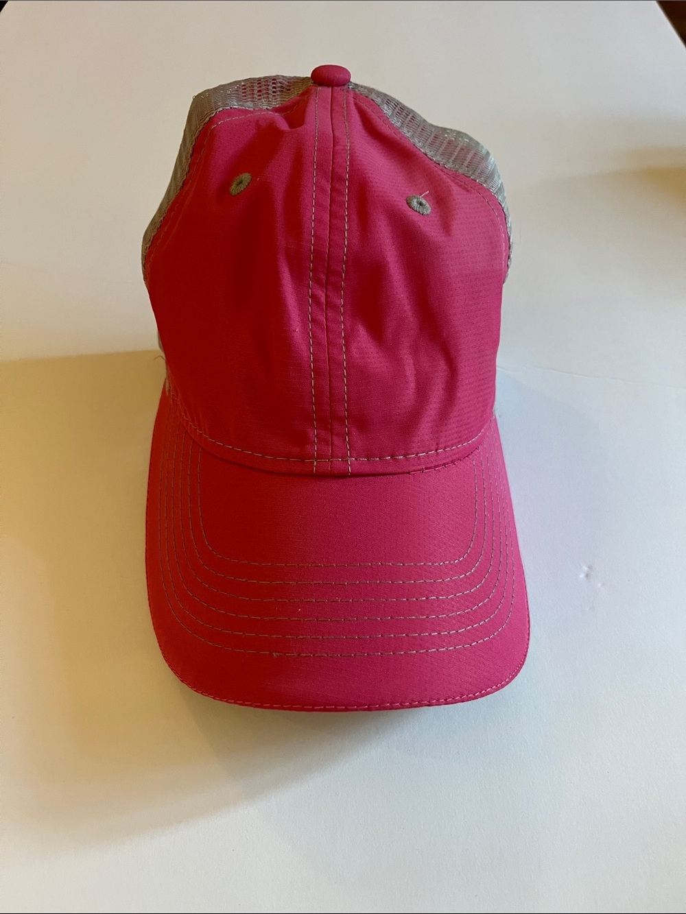 Headsweats Trucker Run Hat Hot Pink/ Grey Mesh NWT